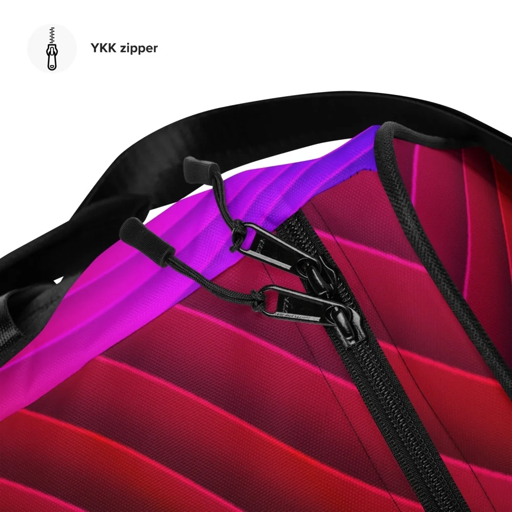 Duffel Bag Max Storage Space, Bright Colorful Design. Durable.